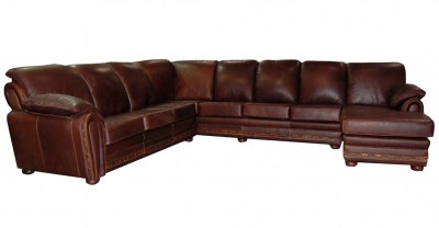 Dallas Leather Sectional